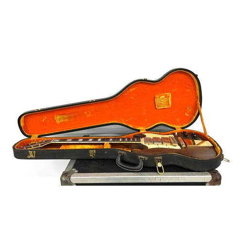 217 - 1969 Gibson SG Custom electric guitar, made in USA; Body: stripped finish, neck repair within body c... 