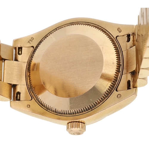 12 - Rolex Oyster Perpetual Datejust 31 18ct Everose mid-size lady's wristwatch, reference no. 178245, bl... 