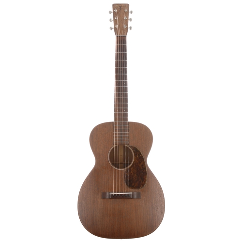 185 - 1934 C.F Martin 0-17 acoustic guitar, made in USA; Body: all mahogany, minor dings to edges and othe... 