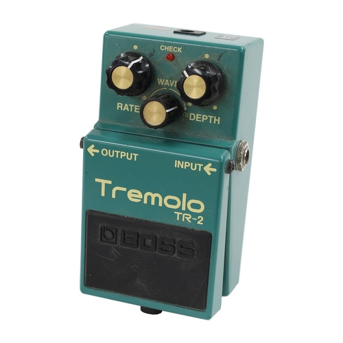 1451 - Boss TR-2 Tremolo guitar pedal*Please note: Gardiner Houlgate do not guarantee the full working orde... 
