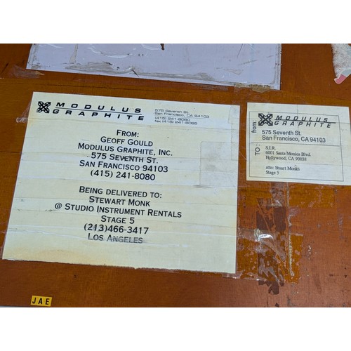 602 - John Entwistle (The Who) & John Deacon (Queen) - Owned and played 1986 Warwick Buzzard bass guit... 