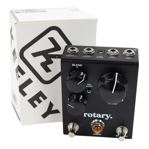 1454 - Keeley Rotary guitar pedal, boxed*Please note: Gardiner Houlgate do not guarantee the full working o... 