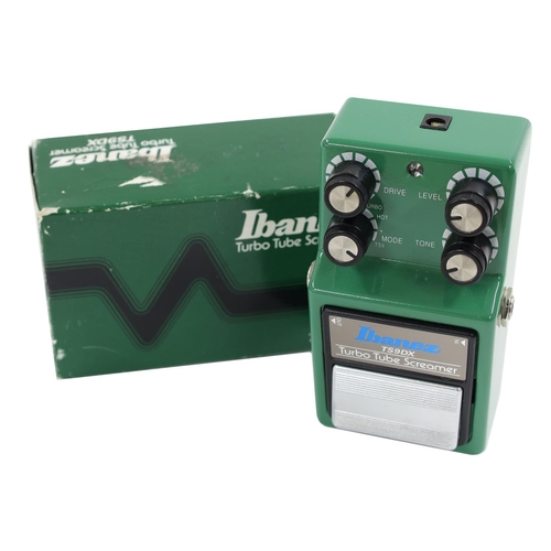 1457 - Ibanez TS9DX Turbo Tube Screamer guitar pedal, boxed*Please note: Gardiner Houlgate do not guarantee... 