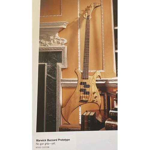 602 - John Entwistle (The Who) & John Deacon (Queen) - Owned and played 1986 Warwick Buzzard bass guit... 