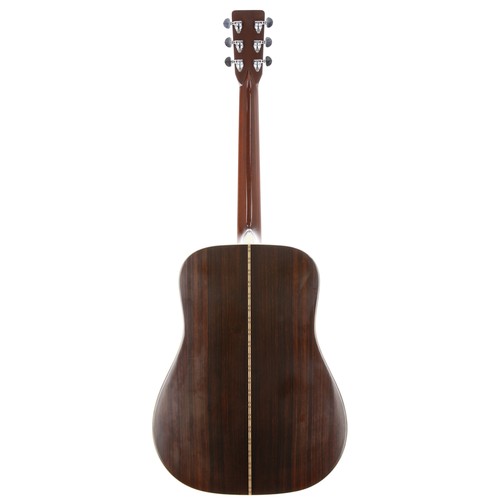 282 - 1979 C.F Martin D-28 acoustic guitar, made in USA; Back and sides: Indian rosewood, a few light mark... 