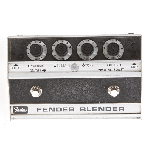 1485 - Fender Blender guitar pedal, made in USA*Please note: Gardiner Houlgate do not guarantee the full wo... 