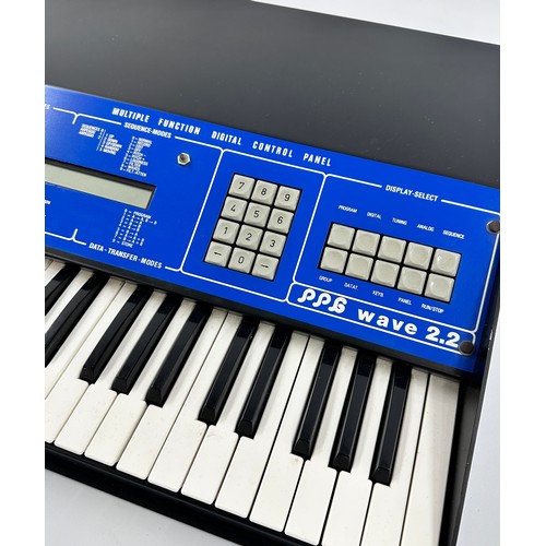 Mid 1980s PPG Wave 2.2 synthesizer keyboard