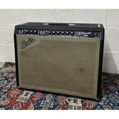 1964 Fender Vibroverb guitar amplifier, made in USA