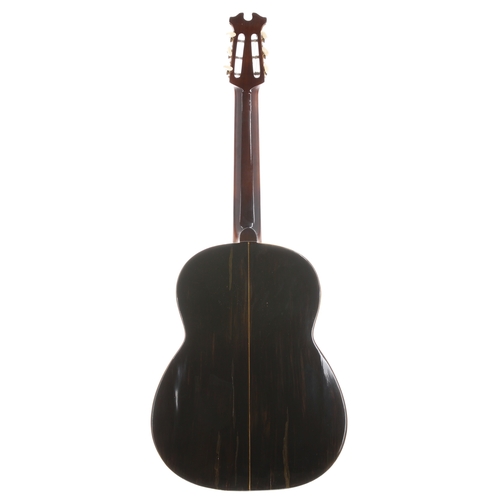 1906 - Interesting classical guitar labelled Porfirio Martins & Co...Rio, made in Brazil, circa 1929; B... 