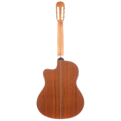 1907 - Manuel Ferrino MFAC-Slim electro-classical slimline guitar, within Gator compressed foam case... 