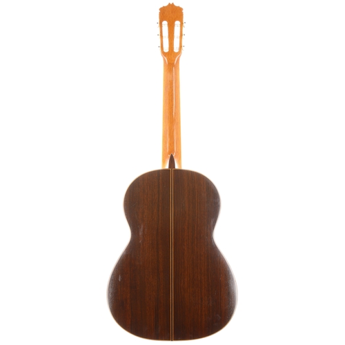 1928 - 1975 Francisco Santiago Marin classical guitar, made in Grenada, Spain; Back and sides: rosewood; To... 