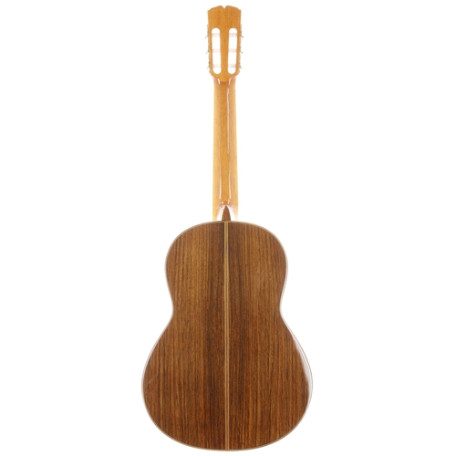 1935 - 2005 José Ramirez GH George Harrison Model classical guitar, made in Madrid, Spain; Back and sides: ... 