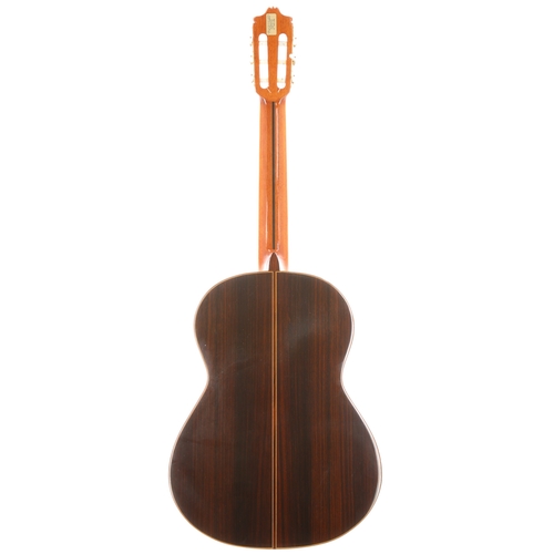 1942 - 1984 Alhambra 10C classical guitar, made in Spain; Back and sides: Indian rosewood; Top: natural spr... 