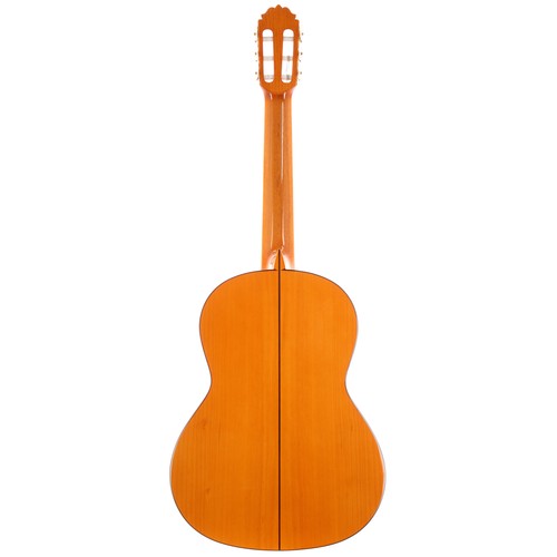 1911 - 2010 Amalio Burguet 2F Flamenco guitar, made in Spain; Back and sides: cypress; Top: spruce; Neck: c... 