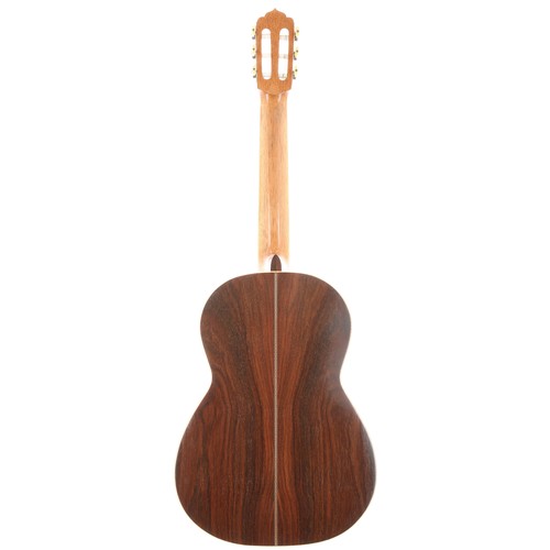 1910 - 1971 José Luis Romanillos classical guitar, made in Semley, Wilts; Back and sides: Indian rosewood, ... 