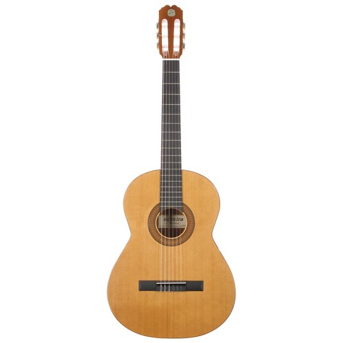 1938 - Admira Sevilla classical guitar; together with a Hondo II H90N three-quarter size classical guitar (... 