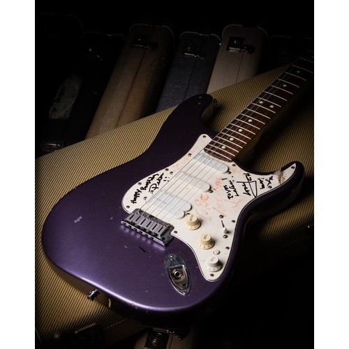 Jeff Beck - owned, played and autographed 1991 Fender Jeff Beck ...
