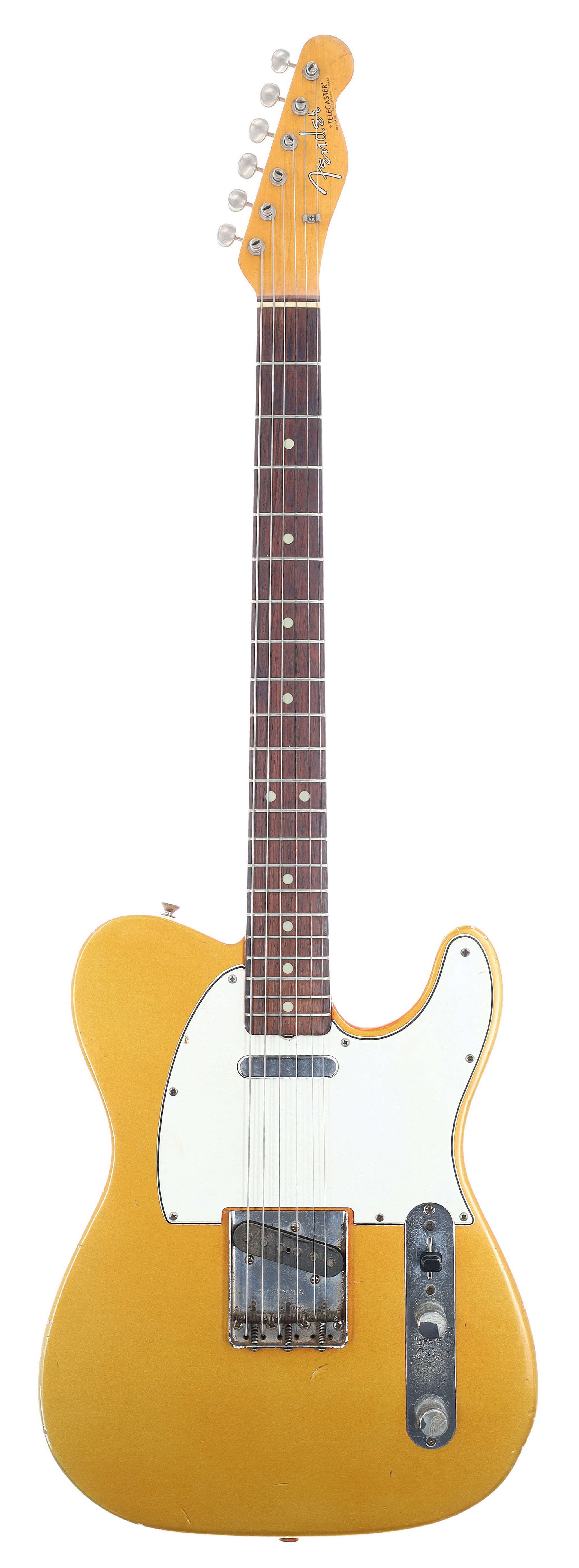 1965 Fender Telecaster electric guitar, made in USA; Body: metallic ...