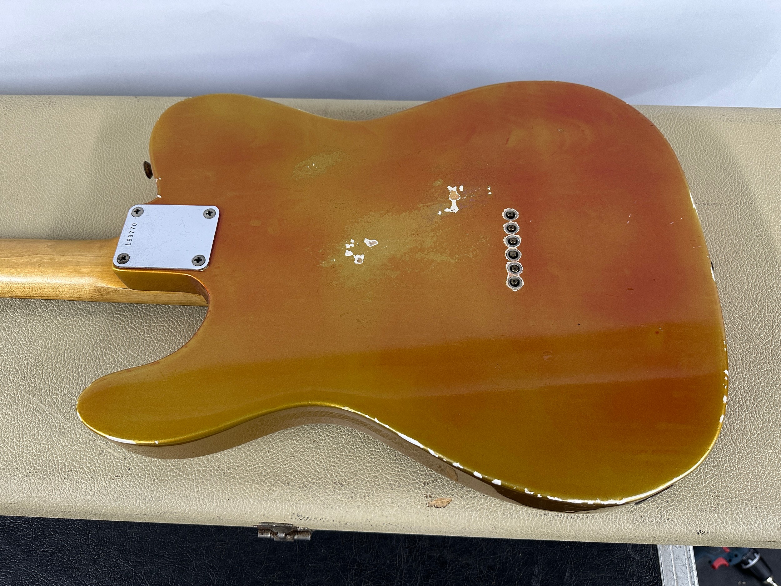 1965 Fender Telecaster electric guitar, made in USA; Body: metallic ...