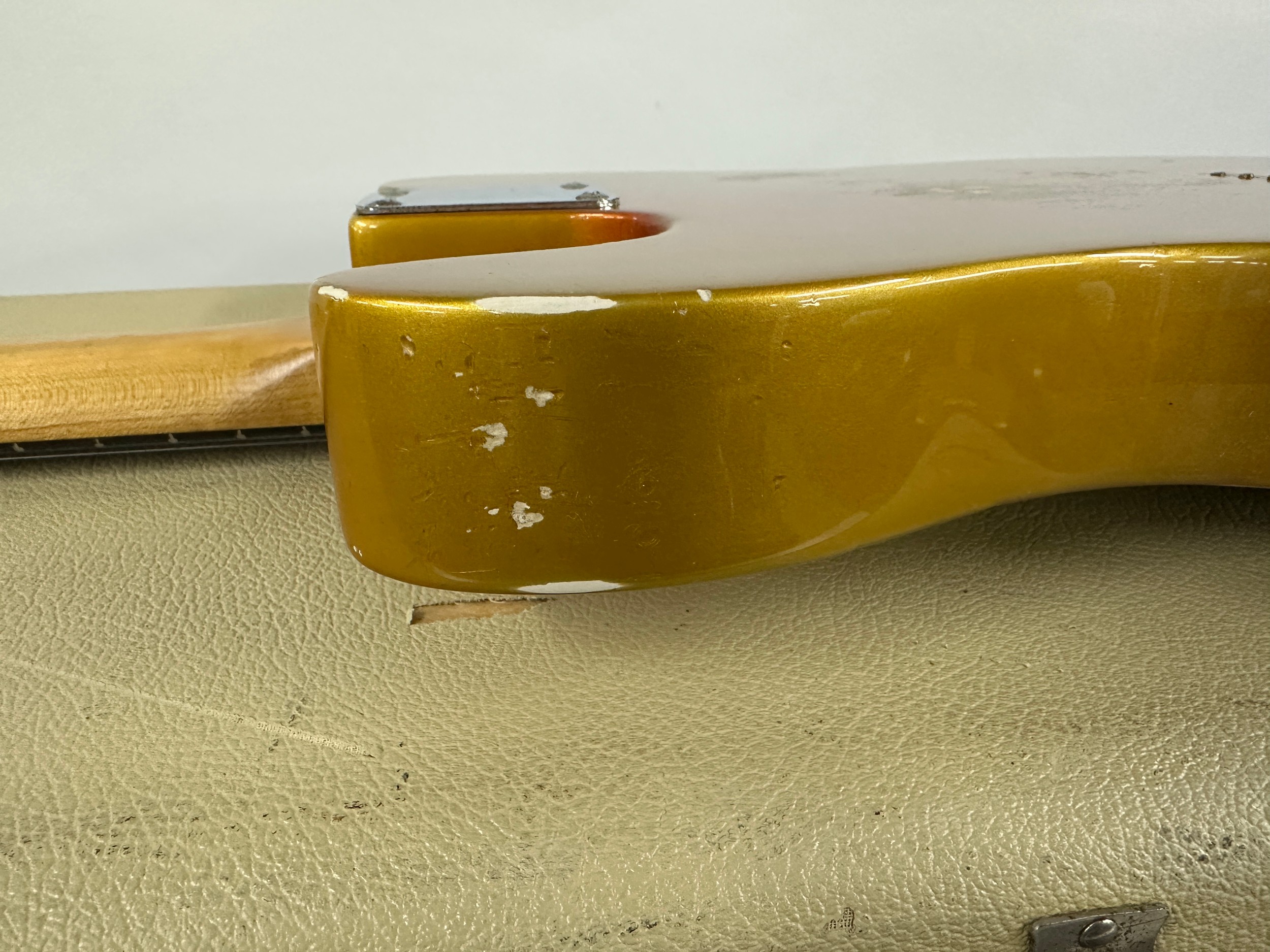 1965 Fender Telecaster electric guitar, made in USA; Body: metallic ...