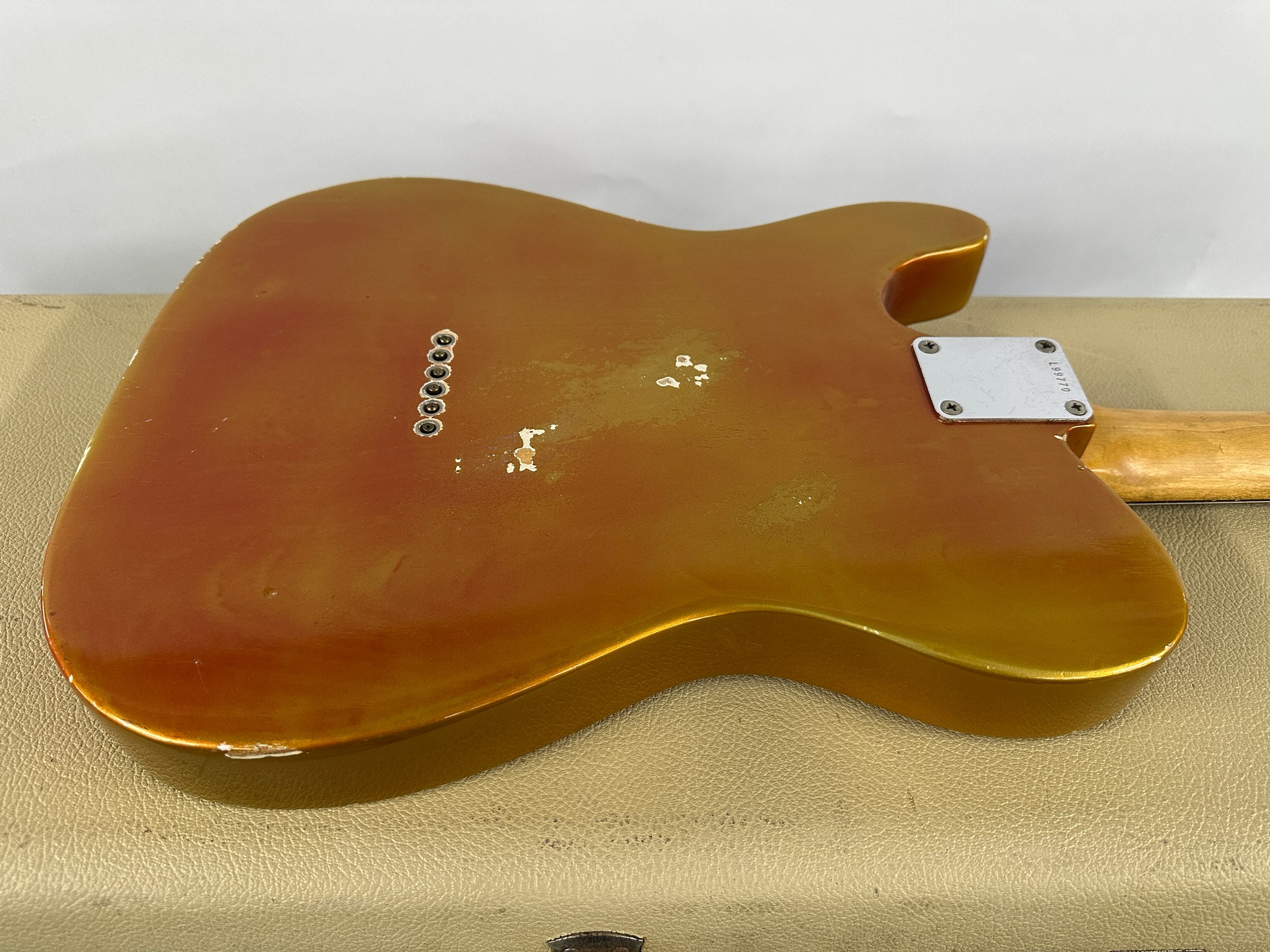1965 Fender Telecaster electric guitar, made in USA; Body: metallic ...