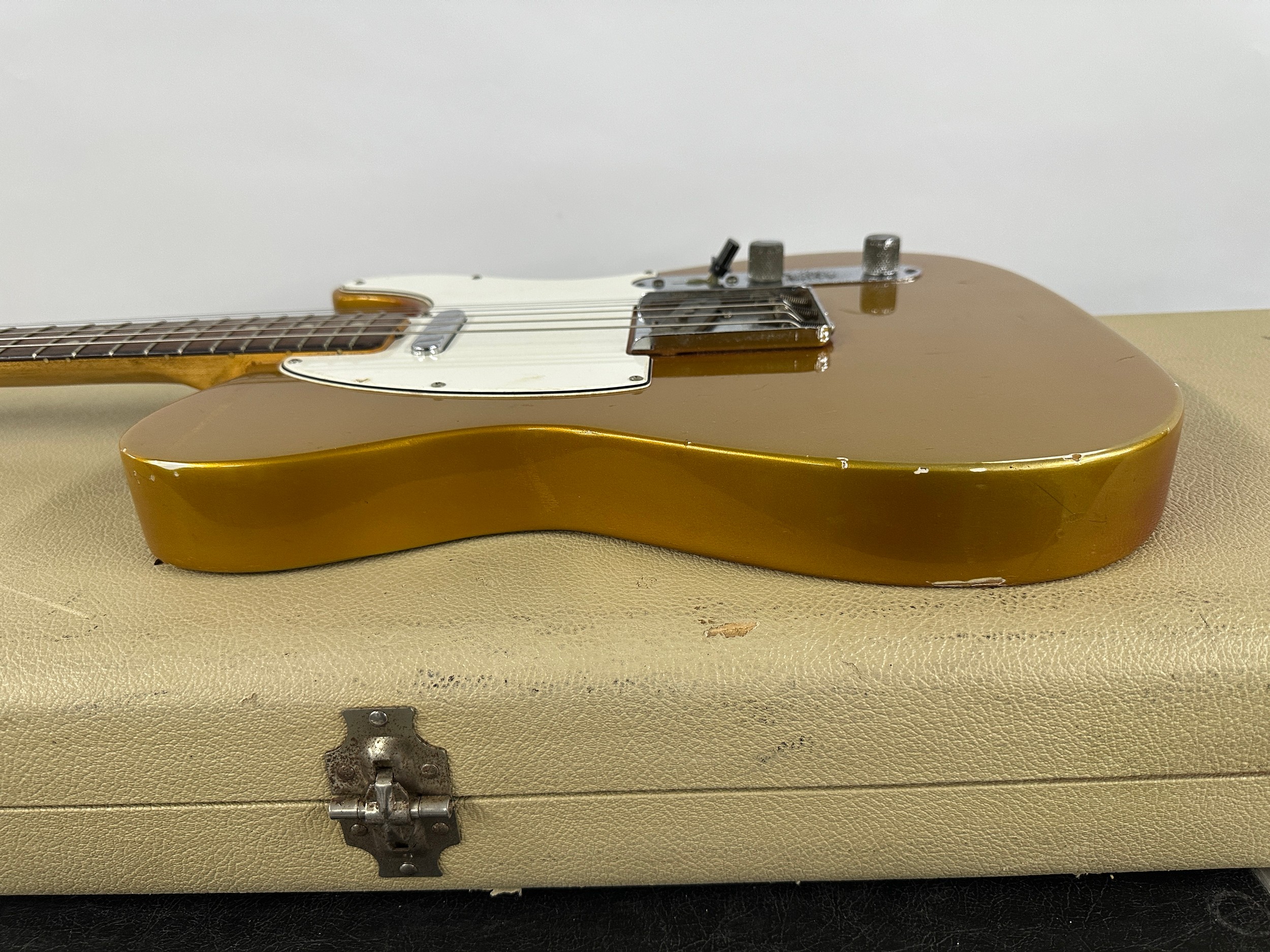 1965 Fender Telecaster electric guitar, made in USA; Body: metallic ...