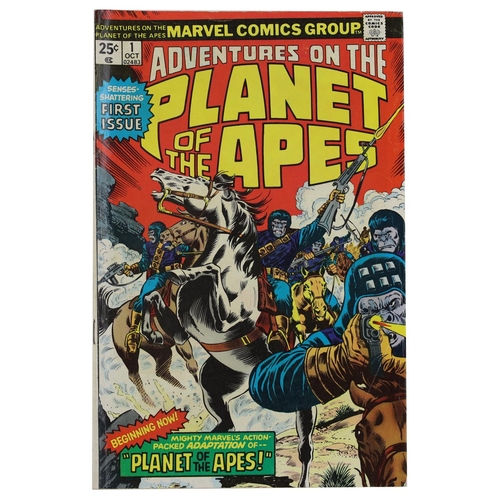 82 - Marvel Comics: Adventure on the Planet of the Apes 'Fury in the forbidden zone!' issue #5; to includ... 