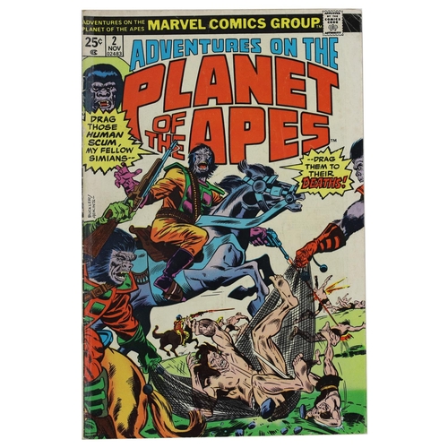 82 - Marvel Comics: Adventure on the Planet of the Apes 'Fury in the forbidden zone!' issue #5; to includ... 