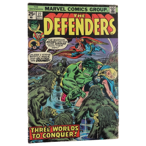 83 - Marvel Comics: The Defenders 'The search for the Silver Surfer' issue #2, circa 1972; together with ... 