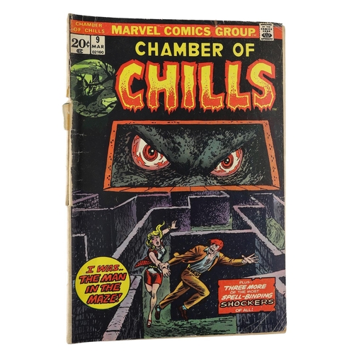 88 - Marvel Comics: Giant-size Werewolf 'The peril of paingloss!' issue #5, circa 1974; together with sev... 