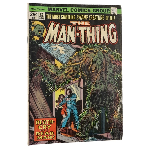 88 - Marvel Comics: Giant-size Werewolf 'The peril of paingloss!' issue #5, circa 1974; together with sev... 