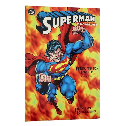 89 - DC Comics: Superman Doomsday 'Hunter Prey' issue #1; together with 'Hunter Prey' issues #2 & #3 ... 