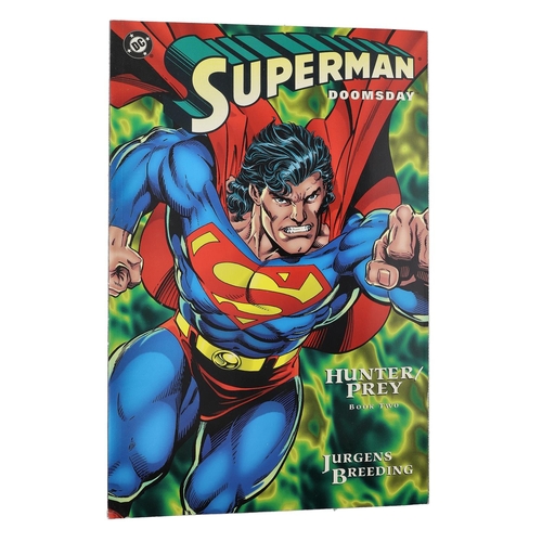 89 - DC Comics: Superman Doomsday 'Hunter Prey' issue #1; together with 'Hunter Prey' issues #2 & #3 ... 
