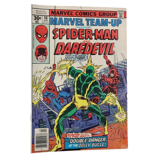 95 - Marvel comics: Marvel Team-up Spider-Man and Hawkeye 'The messiah machine!' issue #22, circa 1972; t... 
