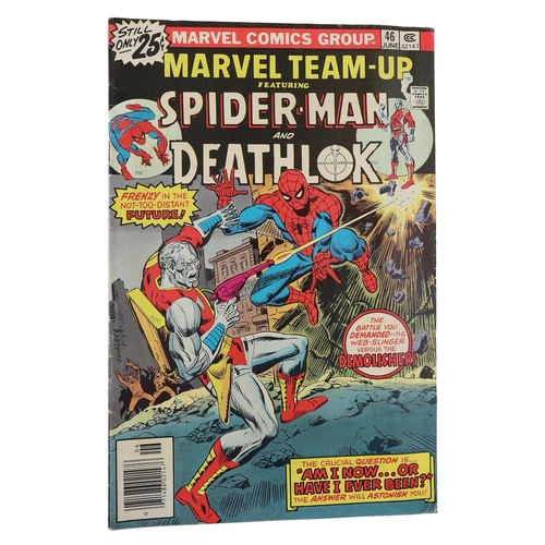 96 - Marvel Comics: Marvel Team-up featuring Spider-Man and Daredevil issue #25, circa 1974; together wit... 