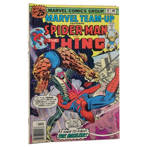 96 - Marvel Comics: Marvel Team-up featuring Spider-Man and Daredevil issue #25, circa 1974; together wit... 