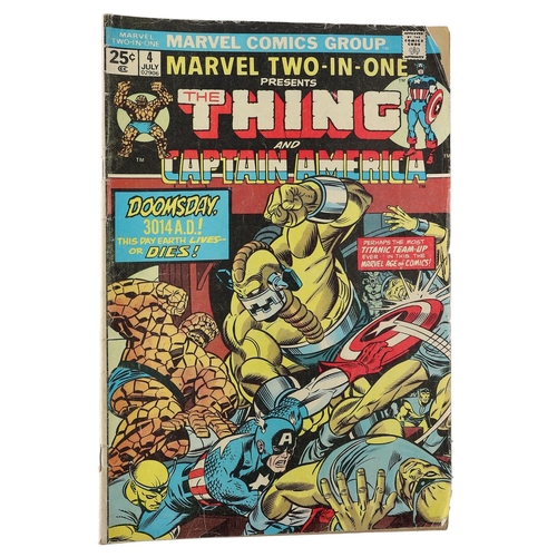 97 - Marvel Comics: Marvel Two-in-one presents The Thing and the Vision 'The final gambit!' issue #39, ci... 