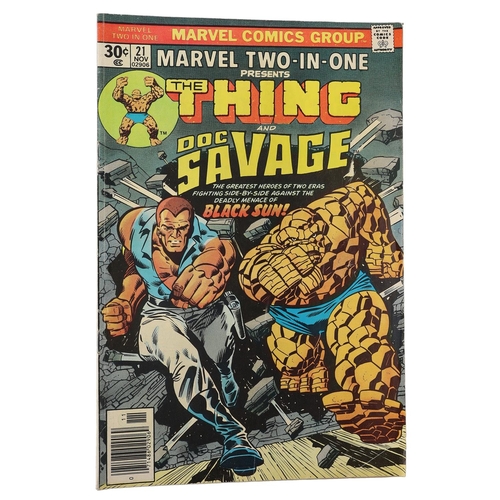 97 - Marvel Comics: Marvel Two-in-one presents The Thing and the Vision 'The final gambit!' issue #39, ci... 
