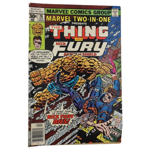 97 - Marvel Comics: Marvel Two-in-one presents The Thing and the Vision 'The final gambit!' issue #39, ci... 