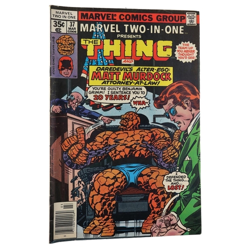 97 - Marvel Comics: Marvel Two-in-one presents The Thing and the Vision 'The final gambit!' issue #39, ci... 