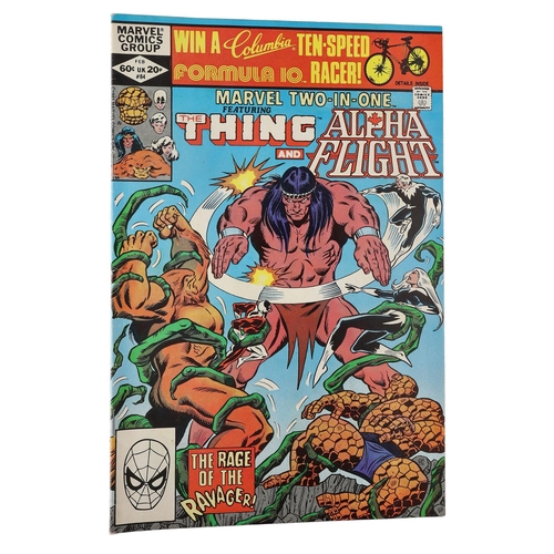 97 - Marvel Comics: Marvel Two-in-one presents The Thing and the Vision 'The final gambit!' issue #39, ci... 