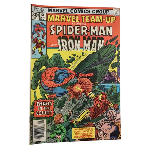 98 - Marvel Comics: Marvel Team-up featuring Spider-Man and The Incredible Hulk issue 'Nightmare in New M... 