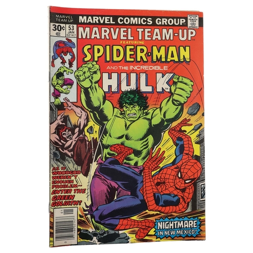 98 - Marvel Comics: Marvel Team-up featuring Spider-Man and The Incredible Hulk issue 'Nightmare in New M... 