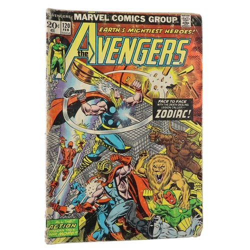 110 - Marvel Comics: The Avengers 'Sinister Spectrums' issue #8, circa 1977; together with six other Aveng... 