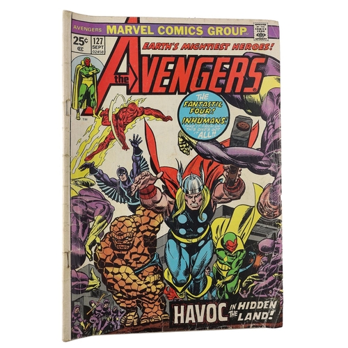 110 - Marvel Comics: The Avengers 'Sinister Spectrums' issue #8, circa 1977; together with six other Aveng... 