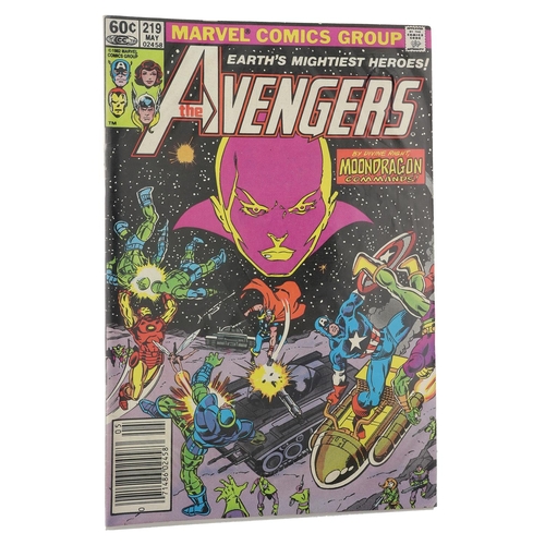 110 - Marvel Comics: The Avengers 'Sinister Spectrums' issue #8, circa 1977; together with six other Aveng... 