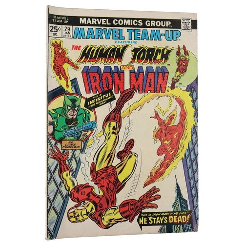 112 - Marvel Comics: The Invincible Iron Man 'Vengeance in Vietnam' issue #78, circa 1975; together with t... 