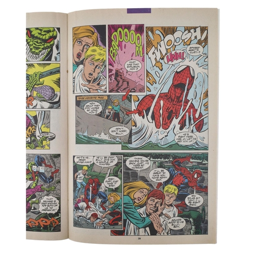 52 - Marvel Comics, Spider-Man Adventures 'Night of the lizard' issue #1, circa 1994, first issues based ... 