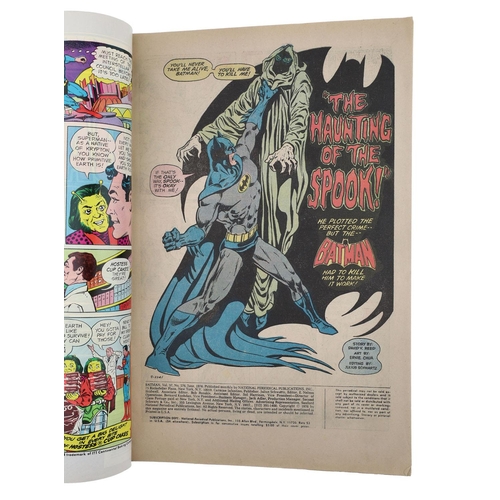 58 - DC Comics, Batman 'The haunting of the Spook' issue #276, circa 1976, story by E. Nelson Bridwell &a... 