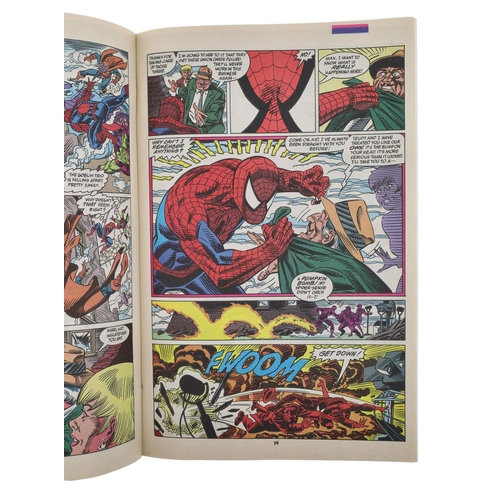 74 - Marvel Comics, Web of Spider-Man issue #90, circa 1992, Giant-sized 30th anniversary special, 2nd pr... 